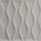 Ekena Millwork 19 5/8in. W x 19 5/8in. H Ariel EnduraWall Decorative 3D Wall Panel Covers 2.67 Sq. Ft. WP20X20AICSV - alternate 3